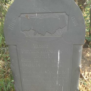 BOTHA Petrus Jacobus 1852-1908