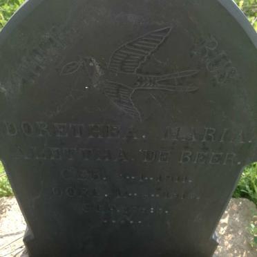 BEER Dorethea Maria Alettha, de 1911-1915