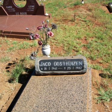 OOSTHUIZEN Jaco 1961-1982