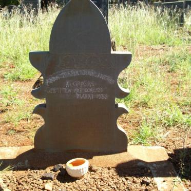 KLOPPERS Anna Maria Margaretha 1913-1939