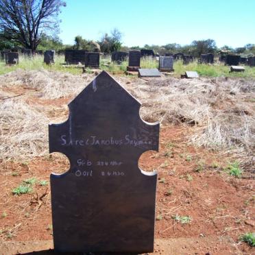 SNYMAN Sarel Jacobus 1865-1930