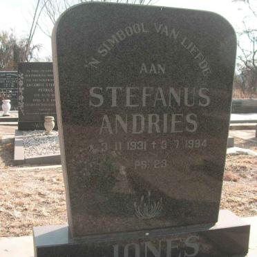 JONES Stefanus Andries 1931-1994