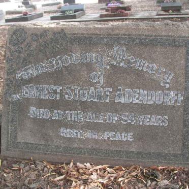 ADENDORFF Ernest Stuart