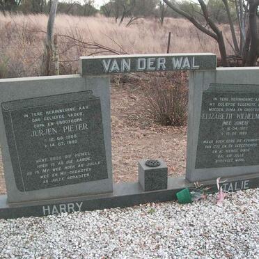 WAL Jurjen Pieter, van der 1905-1990 &amp; Elizabeth Wilhelmina JONES 1907-1989