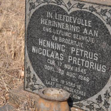 PRETORIUS Henning Petrus Nicolaas 1945-1946