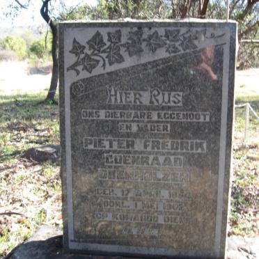 OBERHOLZER Pieter Fredrik Coenraad 1856-1902