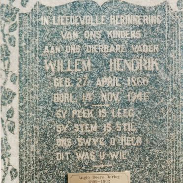 HENNING Willem Hendrik 1866-1946