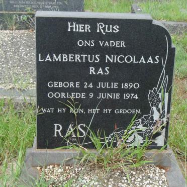 RAS Lambertus Nicolaas 1890-1974