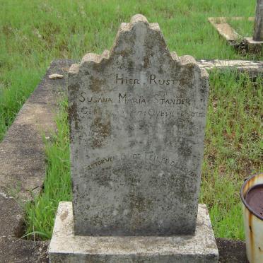 STANDER Susanna Maria 1897-1915