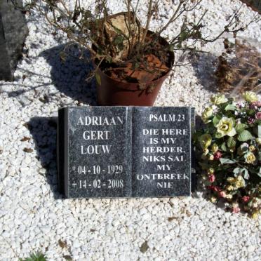 LOUW Adriaan Gert 1929-2008