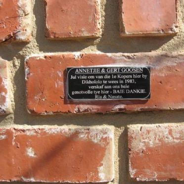 GOOSEN Gert &amp; Annetjie 