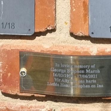 MARSH George Stephen 195?-2021