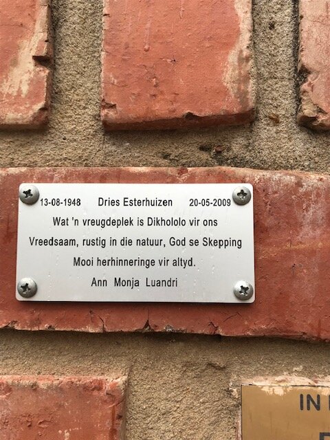 ESTERHUIZEN Dries 1948-2009