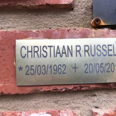 RUSSELL Christiaan 1962-2016