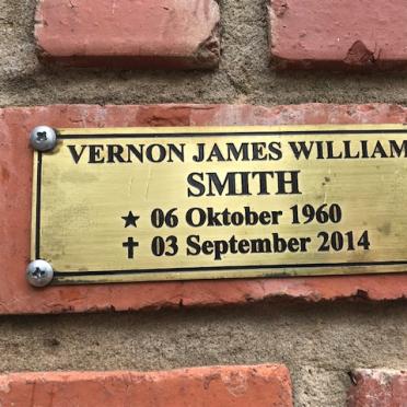 SMITH Vernon James William 1960-2014
