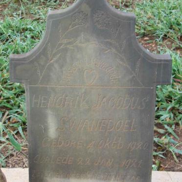 SWANEPOEL Hendrik Jacobus 1920-1921