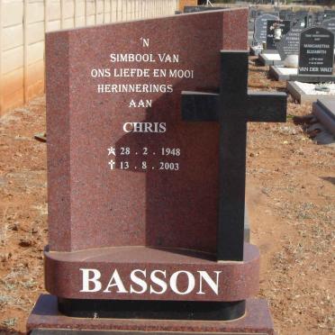 BASSON Chris 1948-2003
