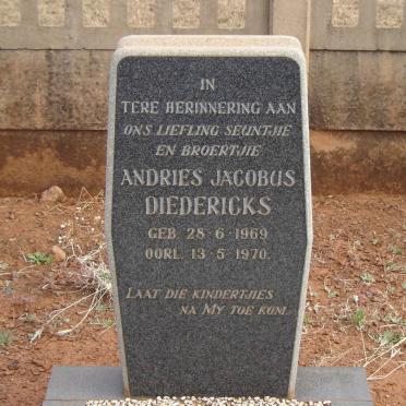 DIEDERICKS Andries Jacobus 1969-1970