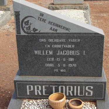 PRETORIUS Willem Jacobus I. 1911-1976