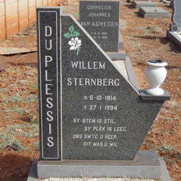 PLESSIS Willem Sternberg, du 1914-1994