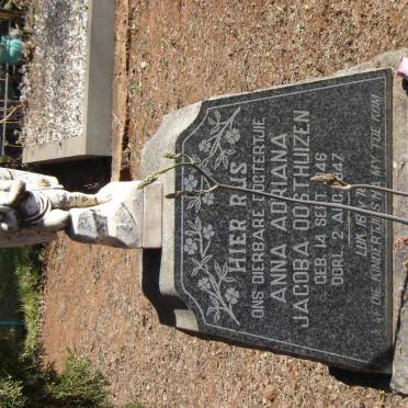 OOSTHUIZEN Anna Adriana 1946-1947