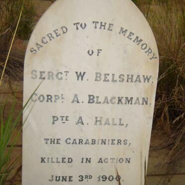 2. Carabiniers killed in action