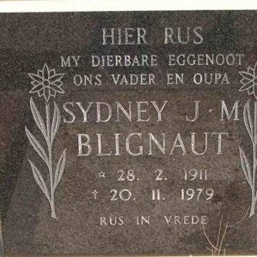 BLIGNAUT Sydney J.M. 1911-1979