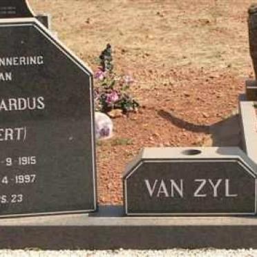 ZYL Gerhardus, van 1915-1997 &amp; Susanna W. 1924-