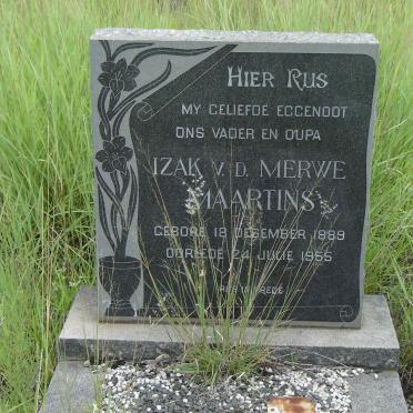 MARTINS Izak v.d. Merwe 1889-1955