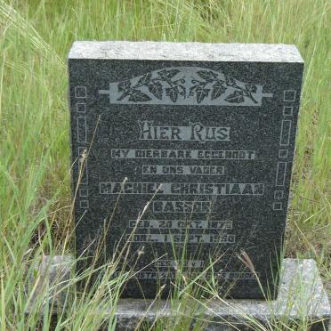 BASSON Machiel Christiaan 1875-1950