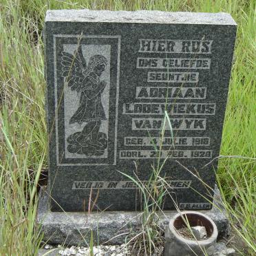 WYK Adriaan Lodeviekus, van 1916-1928