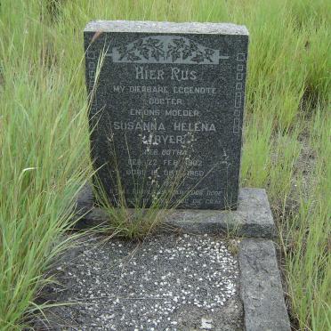 DRYER Susanna Helena nee BOTHA 1902-1950