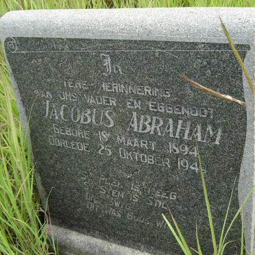 ? Jacobus Abraham 1894-1949