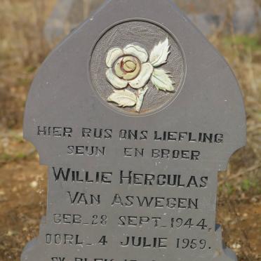 ASWEGEN Willie Herculas, van 1944-1959