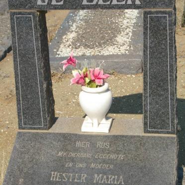 BEER Hester Maria, de 1894-1963