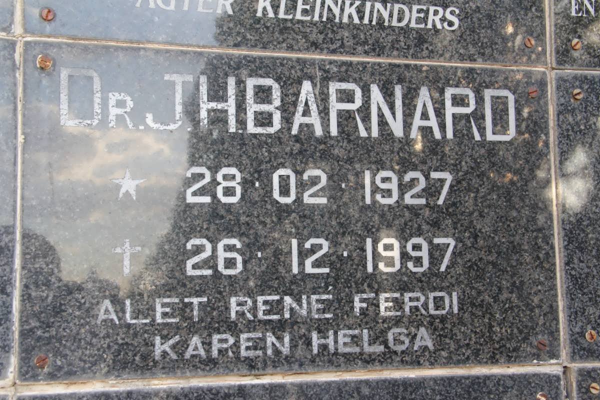 BARNARD J.H. 1927-1997