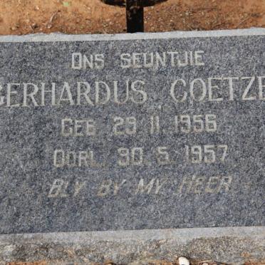 COETZEE Gerhardus 1956-1957
