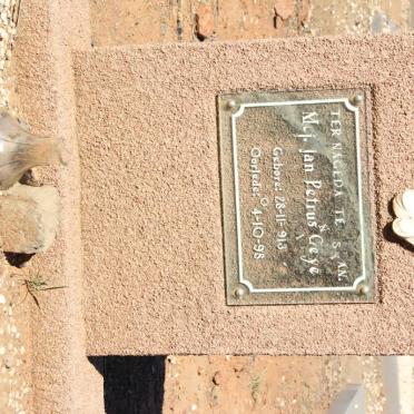 GEYE Jan Petrus 1913-1998