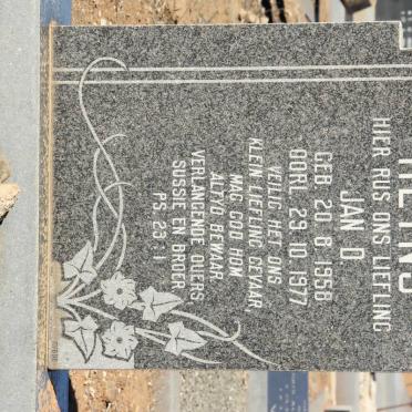 HEYNS Jan D. 1958-1977