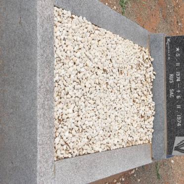 JONKER David Johannes Philippus 1974-1974