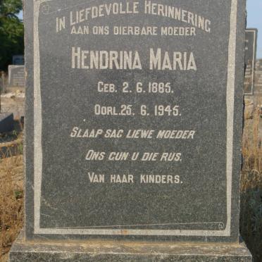 KOTZE Hendrina Maria 1885-1945