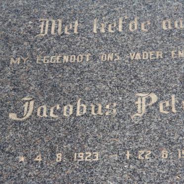 KOK Jacobus Petrus 1923-1986
