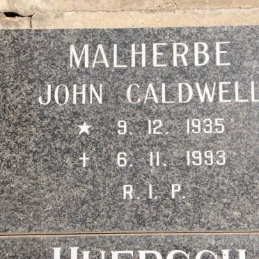 MALHERBE John Caldwell 1935-1993