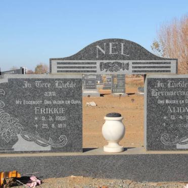 NEL Frikkie 1909-1971 &amp; Alida 1911-2005