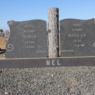 NEL Petrus H. 1908-1972 &amp; Hester J. M. 1913-1998