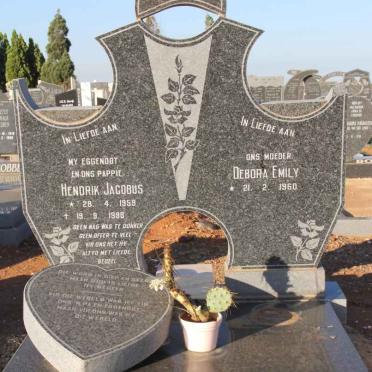 NEL Hendrik Jacobus 1959-1998 &amp; Debora Emily 1960-