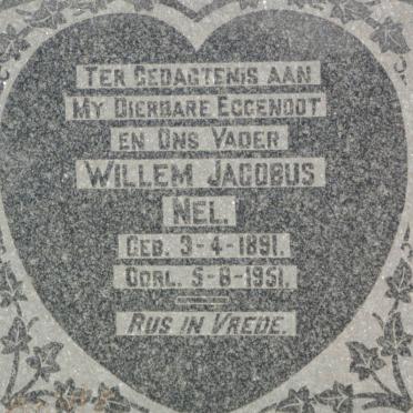 NEL Willem Jacobus 1891-1951