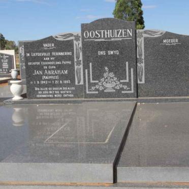 OOSTHUIZEN Jan Abraham 1943-1993