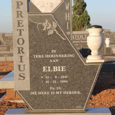 PRETORIUS Elbie 1947-1996