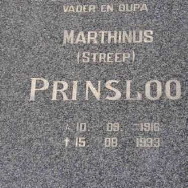 PRINSLOO Marthinus 1916-1993